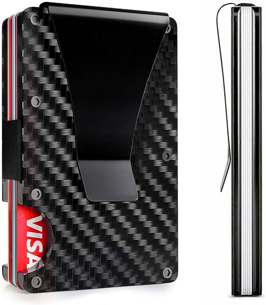 Carbon Fiber Plånbok RFID - Skydd - Carlevel - 