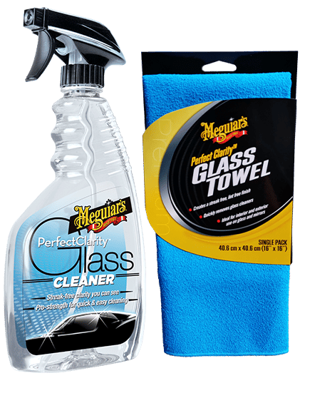 CLARITY GLASS Paket från Meguiar's – Cleaner med duk - Carlevel AB - Fordon och delar > Fordonsunderhåll > Bilvård