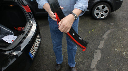 Lastskydd Volkswagen Golf 7 AU 2013+ 5-dörrars – ClimAir Protexor – monteringsbild