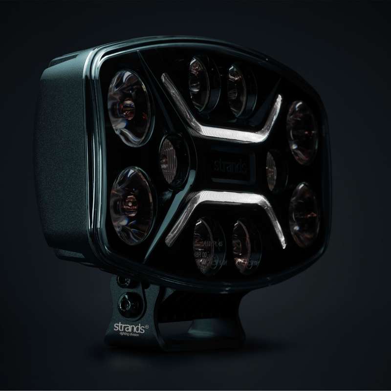 Dark Knight Insane Oval Extraljus – Varningsljus – Strands Lighting - Carlevel - 
