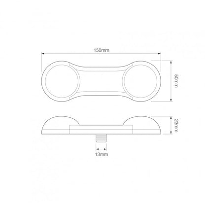 DogBone Kombinationslampa – 2 – Pack - Carlevel AB - Fordon och delar > Fordonsdelar > Belysning