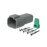 DT-4 Kontakt Hane set – 4-PIN - Carlevel AB - Fordon och delar > Fordonsverktyg