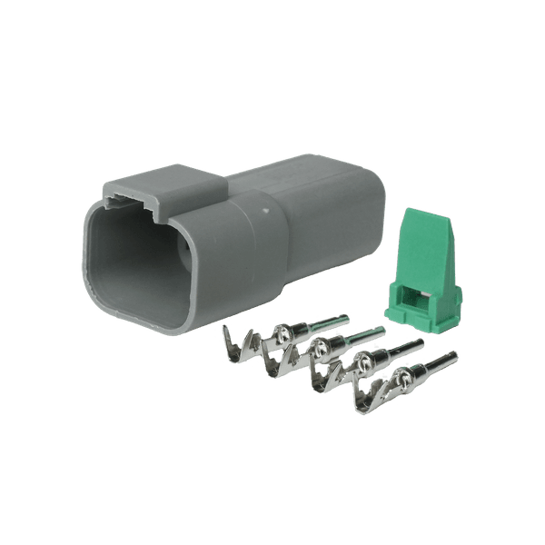 DT-4 Kontakt Hane set – 4-PIN - Carlevel AB - Fordon och delar > Fordonsverktyg