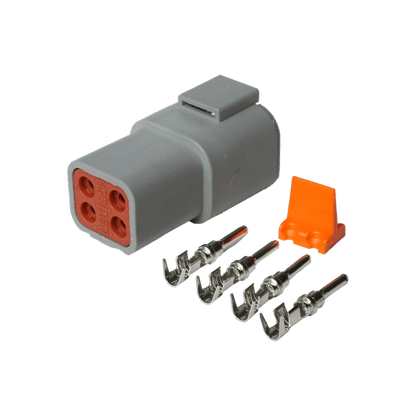 DTP-4 Kontakt Hane set – 4-PIN - Carlevel AB - Fordon och delar > Fordonsverktyg