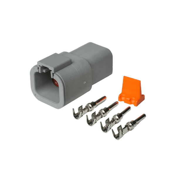 DTP-4 Kontakt Hane set – 4-PIN - Carlevel AB - Fordon och delar > Fordonsverktyg