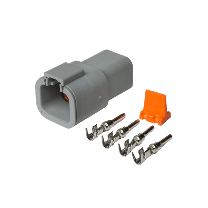 DTP-4 Kontakt Hane set – 4-PIN - Carlevel AB - Fordon och delar > Fordonsverktyg