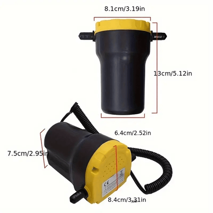 Elektrisk Oljepump för Motorolja, Växellådsolja & Diesel - Smidig och Effektiv Vätsketransfer - Carlevel - 