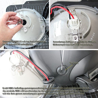 Extraljus NBB Alpha 225 60W Xenon - Carlevel AB - Fordon och delar > Fordonsdelar > Belysning > Extraljus