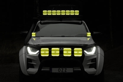 Extraljus SQR 3” 3500lm Driving Beam, OZZ Lights - Carlevel AB - Fordon och delar > Fordonsdelar > Belysning > Extraljus