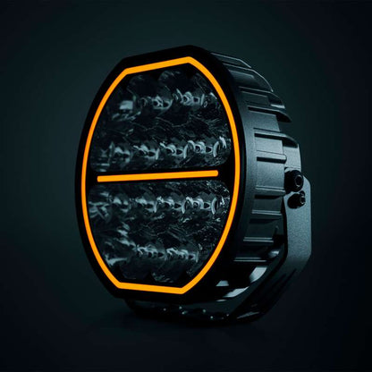 Extraljus Strands Big Energy 9" LED – 11950 lm Vit Orange Pos - Carlevel AB - Fordon och delar > Fordonsdelar > Belysning > Extraljus