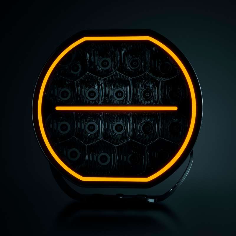 Extraljus Strands Big Energy 9" LED – 11950 lm Vit Orange Pos - Carlevel AB - Fordon och delar > Fordonsdelar > Belysning > Extraljus