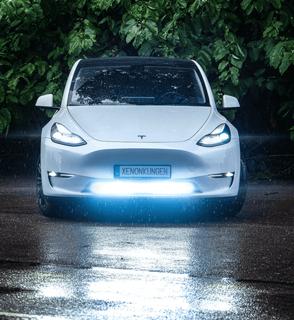 Extraljusfäste till Tesla LEDramp – Infällnadsfäste vit - Carlevel AB - Fordon och delar > Fordonsdelar > Belysning > Extraljus