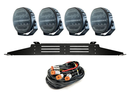 Extraljuspaket OZZ XR2 P7 Black X4 - Carlevel AB - Fordon och delar > Fordonsdelar > Belysning > Extraljus