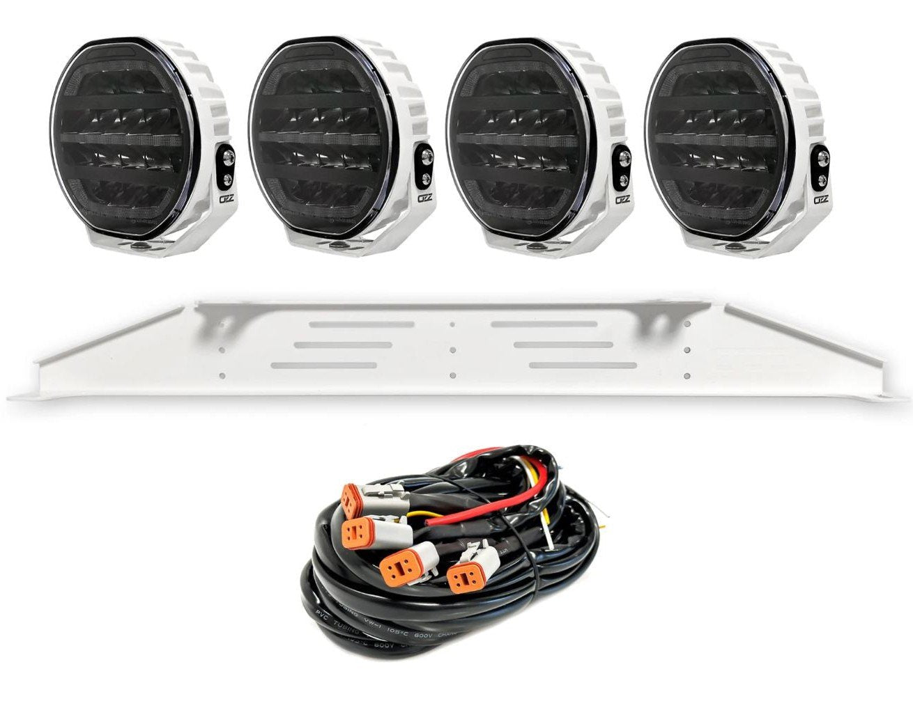 Extraljuspaket OZZ XR2 P7 White X4 - Carlevel AB - Fordon och delar > Fordonsdelar > Belysning > Extraljus