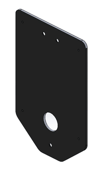 Fästplatta S - Line Home för Easee – till Home 80 stolpe - Carlevel - Stolpfäste