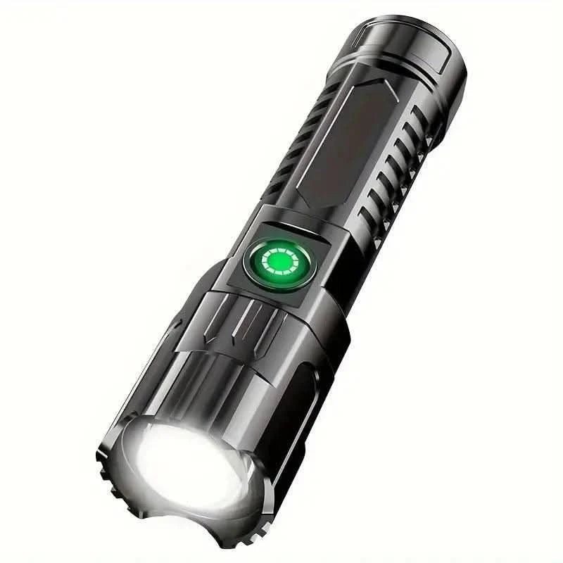 Ficklampa LED uppladdningsbar 1200mAh – Ultra ljusa hög lumen - Carlevel AB - Fordon och delar > Fordonsdelar > Belysning