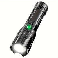 Ficklampa LED uppladdningsbar 1200mAh – Ultra ljusa hög lumen - Carlevel AB - Fordon och delar > Fordonsdelar > Belysning