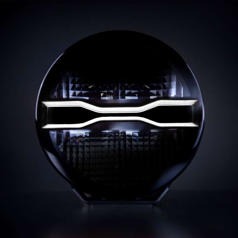 LED-ramp FOR9T Dragon Drive 9300 lm E-godkänd vit/orange – produktbild framifrån | Carlevel