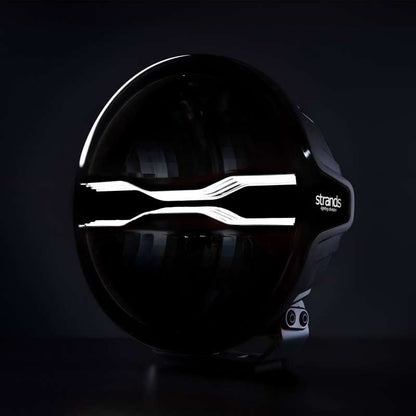 LED-ramp FOR9T Dragon Drive 9300 lm E-godkänd vit/orange – produktvy från sidan | Carlevel