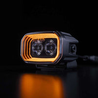 FOR9T Light Pod 4″ LED Extraljus – 2600 lm – Vit/Orange Posljus - Carlevel - 