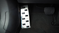 Fotstöd vänster stål/svart polyuretan Mazda 6 III 2013–2024 - Carlevel - 