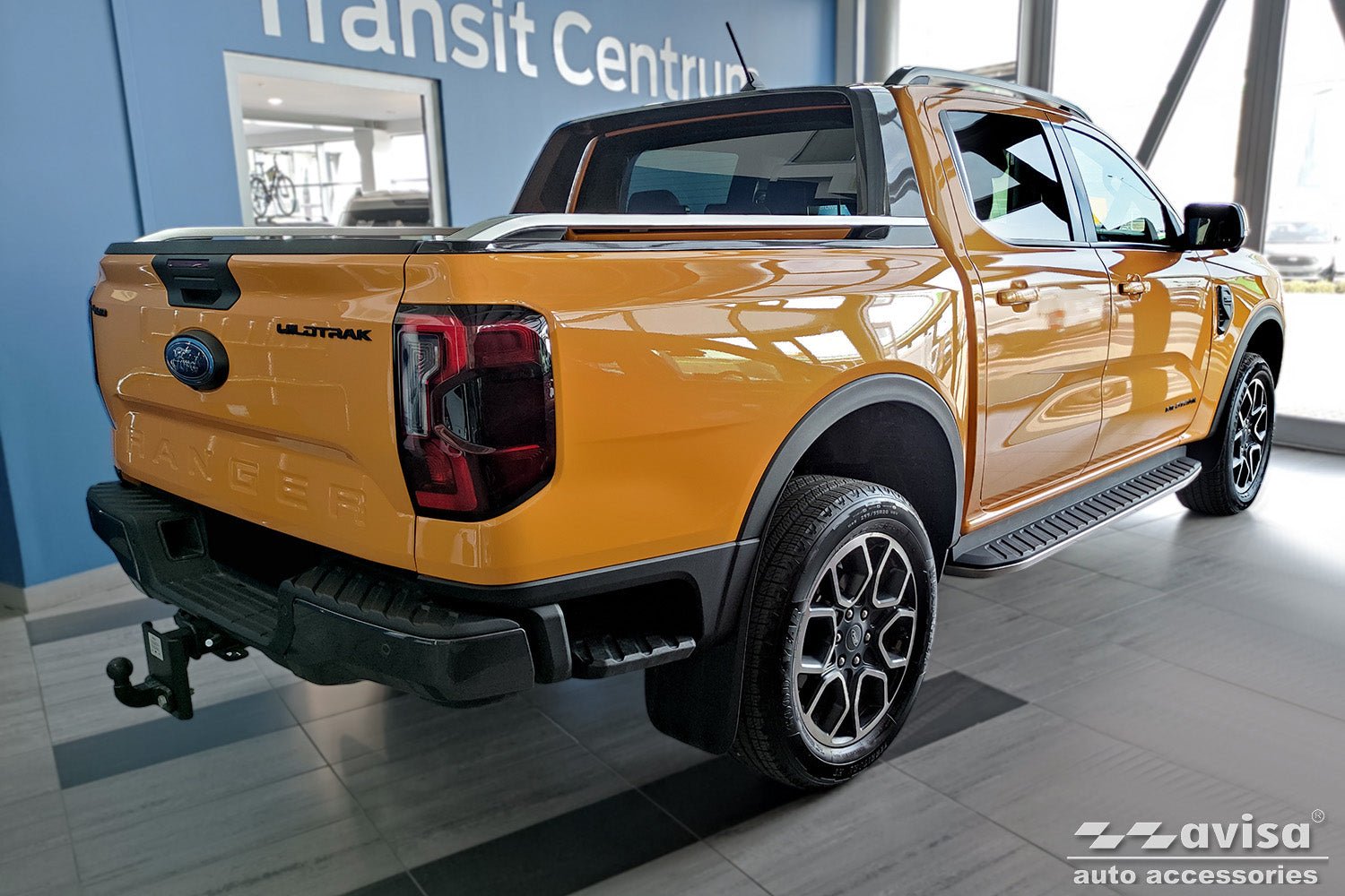 Fotstöd Ford Ranger VI 2020+ – Svart | AVISA - Carlevel AB - Fotstöd