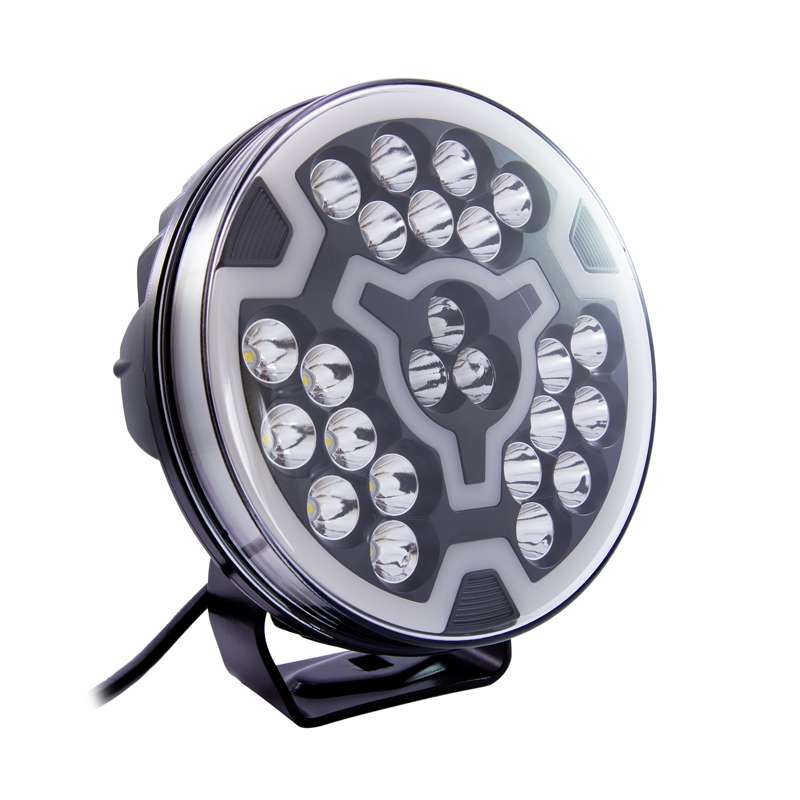 Freedom Maximum LED-ramp 7" – 9761 lm – vit/orange positionsljus – produktbild framifrån | Carlevel