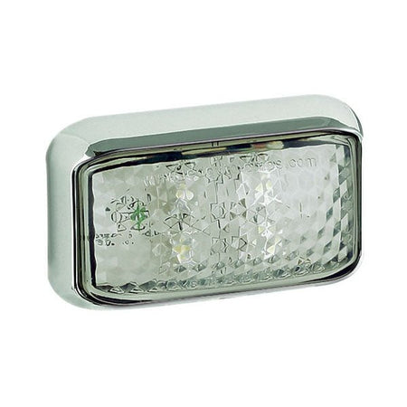 Frontmarkering 4LED Vit Chrome - Carlevel AB - Fordon och delar > Fordonsdelar > Belysning