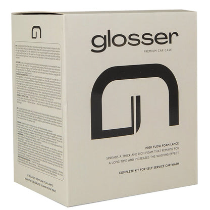 GLOSSER High Flow Foam Lance skumlans – För högtryckstvätt bilvård - Carlevel AB - Fordon och delar > Fordonsunderhåll > Bilvård