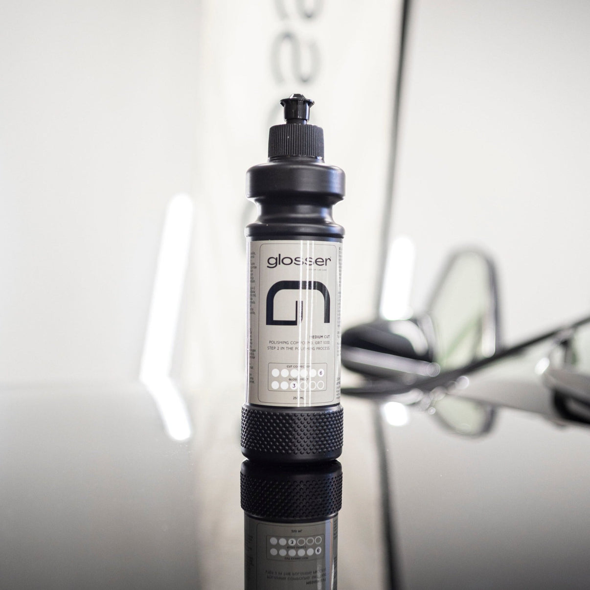 Glosser Polermedel - Medium Cut, 250ml - Carlevel AB - Polermedel