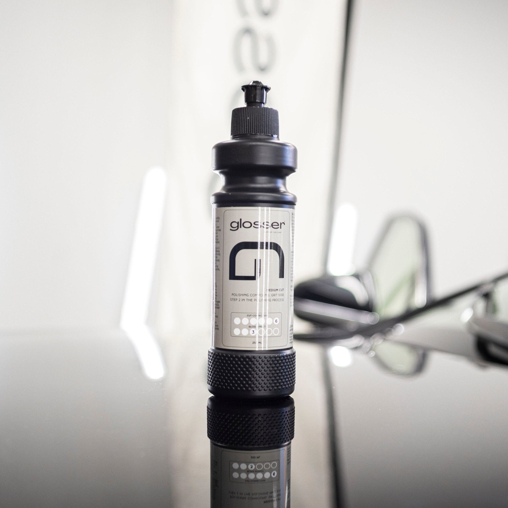 Glosser Polermedel - Medium Cut, 250ml - Carlevel AB - Polermedel