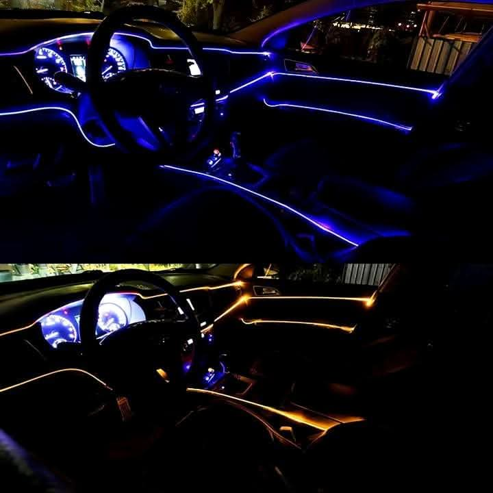 Glowstrip LED Lighting for Car - Wireless App Control & RGB Color Selection for Ambient Lighting - Carlevel - 