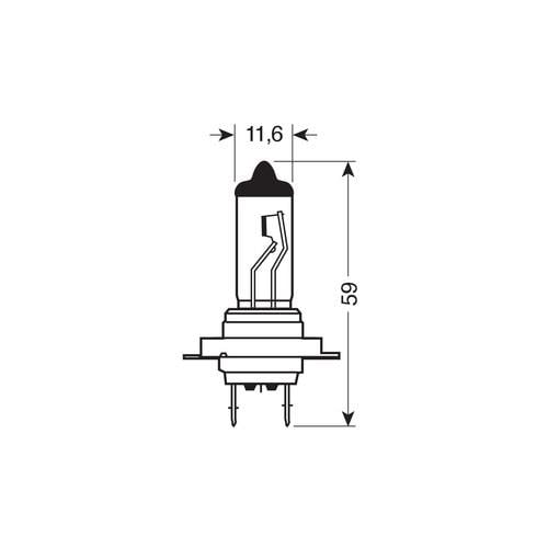 H18 Osram Original 12V – 65W - Carlevel AB - Fordon och delar > Fordonstillbehör