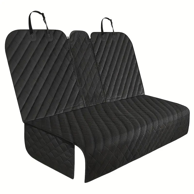 Hundbilsätesöverdrag för Baksätet – Hållbart & Tvättbart med Armstöds - kompatibilitet - Carlevel - 