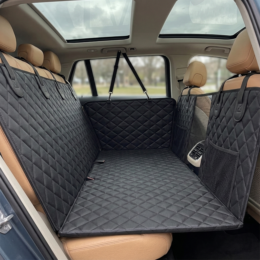 Hundskydd baksätesskydd vattentätt slitstarkt halkfritt – till bil – produktbild – Bilskydd > Hundskydd Till Bil