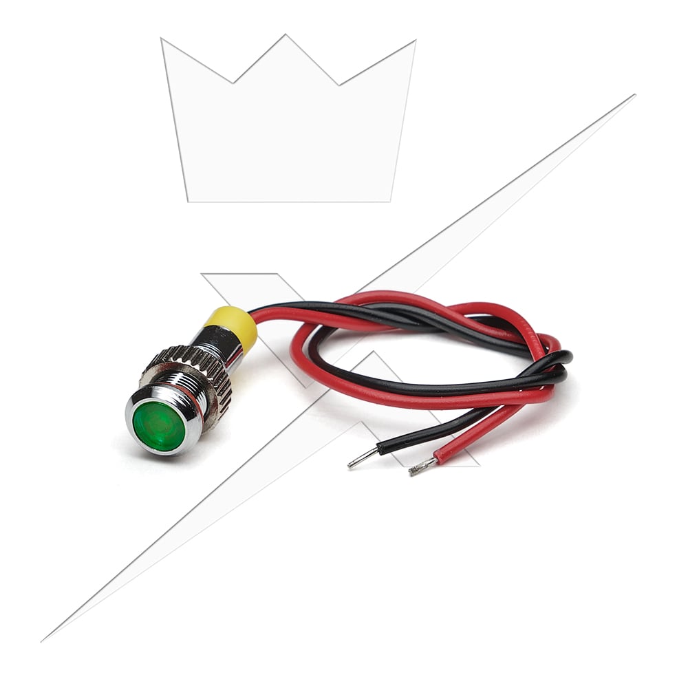 Indikatorlampa LED 6mm - Carlevel AB - Fordon och delar > Fordonsdelar > Belysning