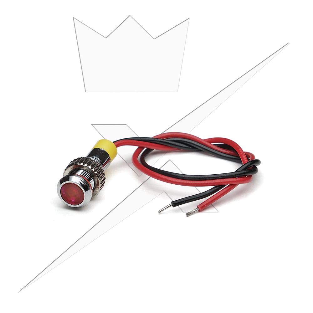 Indikatorlampa LED 6mm - Carlevel AB - Fordon och delar > Fordonsdelar > Belysning