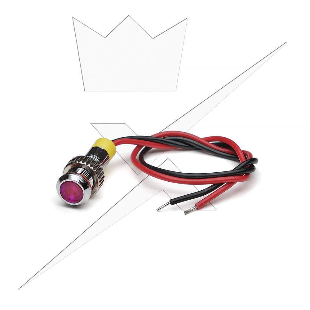 Indikatorlampa LED 6mm - Carlevel AB - Fordon och delar > Fordonsdelar > Belysning