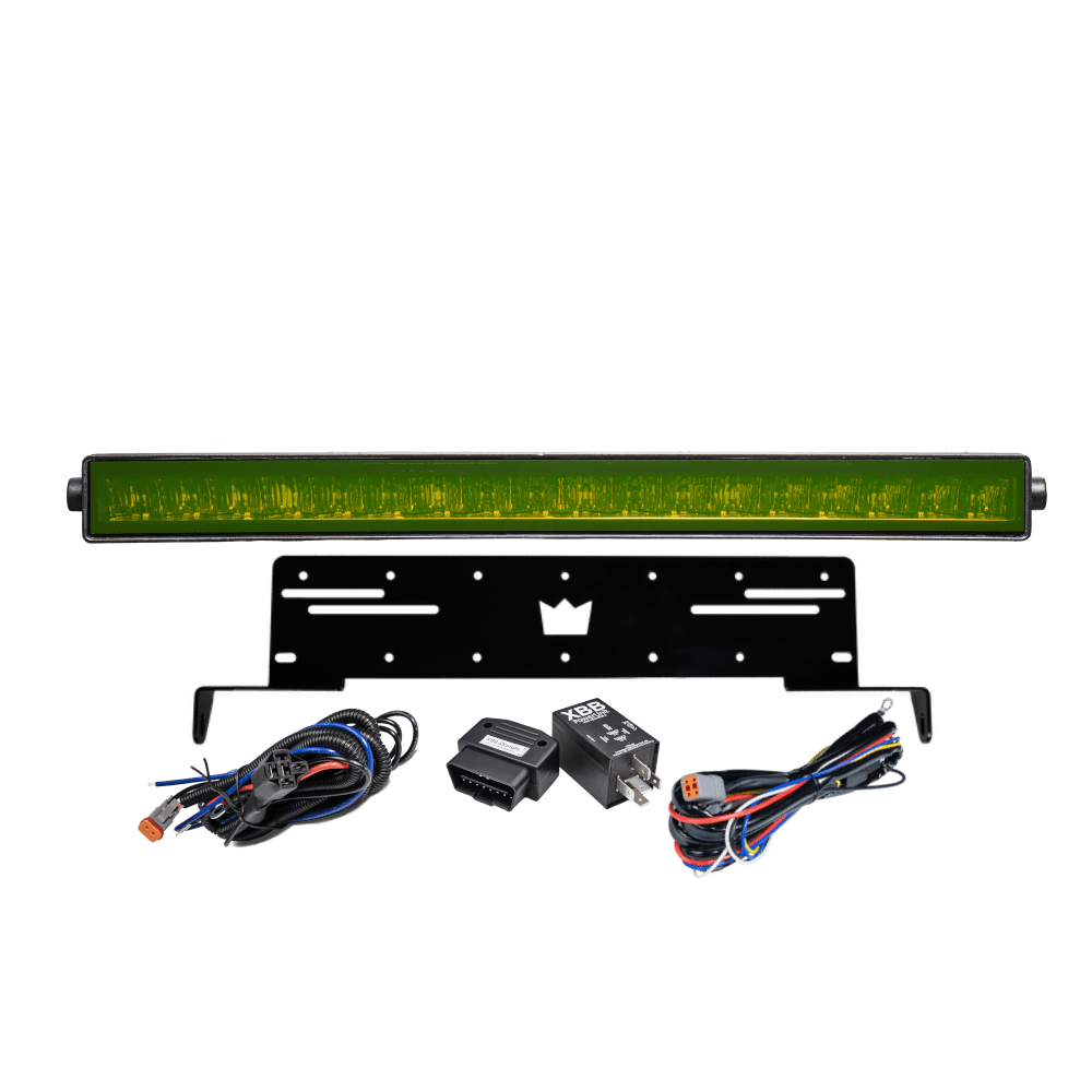 LED-ramp Infällnadspaket Twilight – Yellow >>CANBUS<< – 18 140 lm – 300W – LUXTAR – produktbild framifrån | LUXTAR