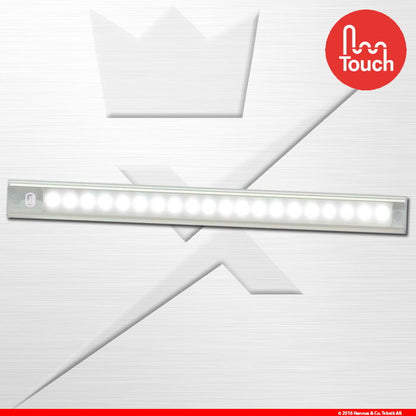 Interiör LED – List 260mm – ON/OFF – Silver - Carlevel AB - Fordon och delar > Fordonsdelar > Belysning