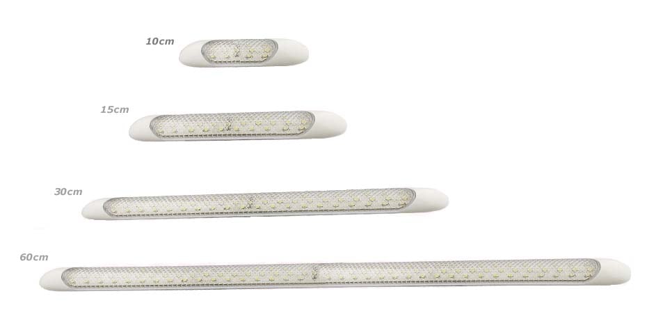 Interiör LED – List 600mm – Frost - Carlevel AB - Fordon och delar > Fordonsdelar > Belysning