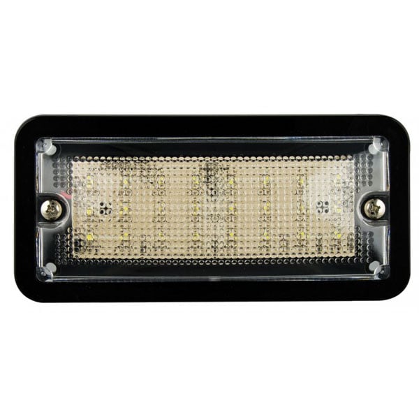 Interiörlampa L148 – Svart (148x71mm) - Carlevel AB - Fordon och delar > Fordonsdelar > Belysning