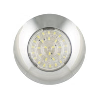 Interiörlampa Ø75mm – Chrome – 24V - Carlevel AB - Fordon och delar > Fordonsdelar > Belysning