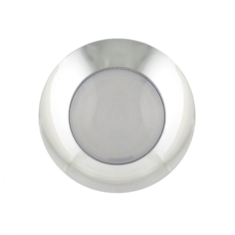 Interiörlampa Ø75mm – Frost – 12V - Carlevel AB - Fordon och delar > Fordonsdelar > Belysning