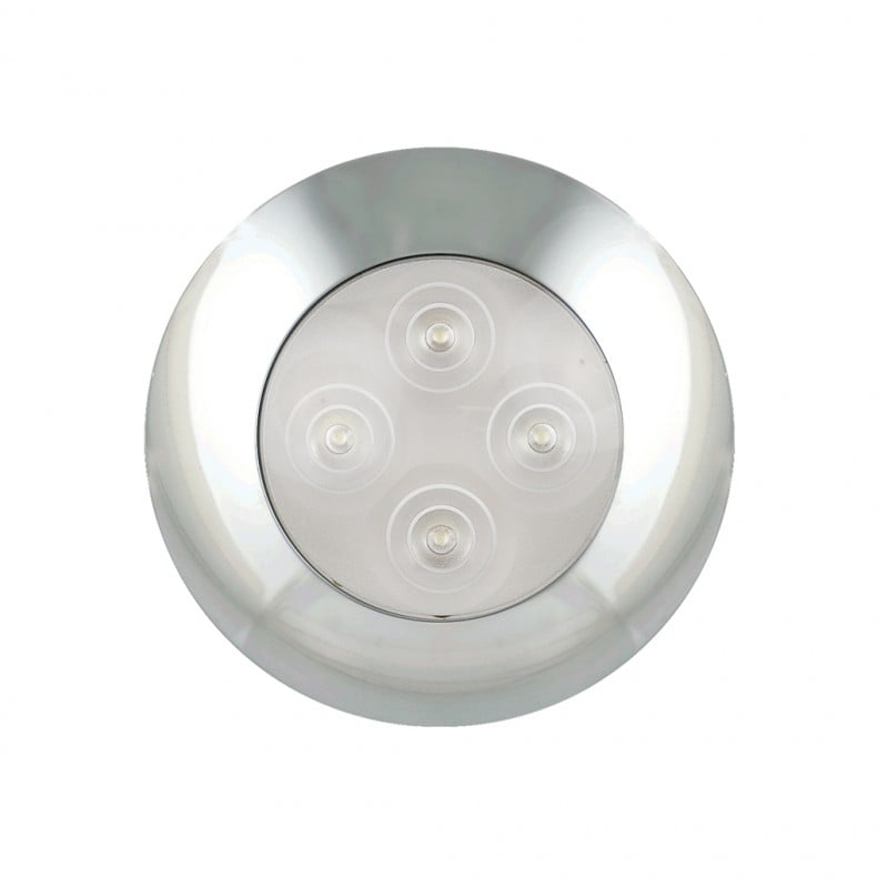 Interiörlampa Ø75mm – Soft Vit 12V - Carlevel AB - Fordon och delar > Fordonsdelar > Belysning