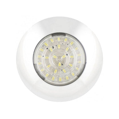 Interiörlampa Ø75mm – Vit – 24V - Carlevel AB - Fordon och delar > Fordonsdelar > Belysning