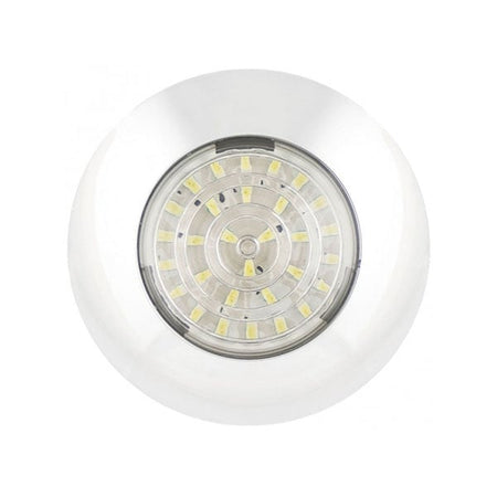 Interiörlampa Ø75mm – Vit – 24V - Carlevel AB - Fordon och delar > Fordonsdelar > Belysning