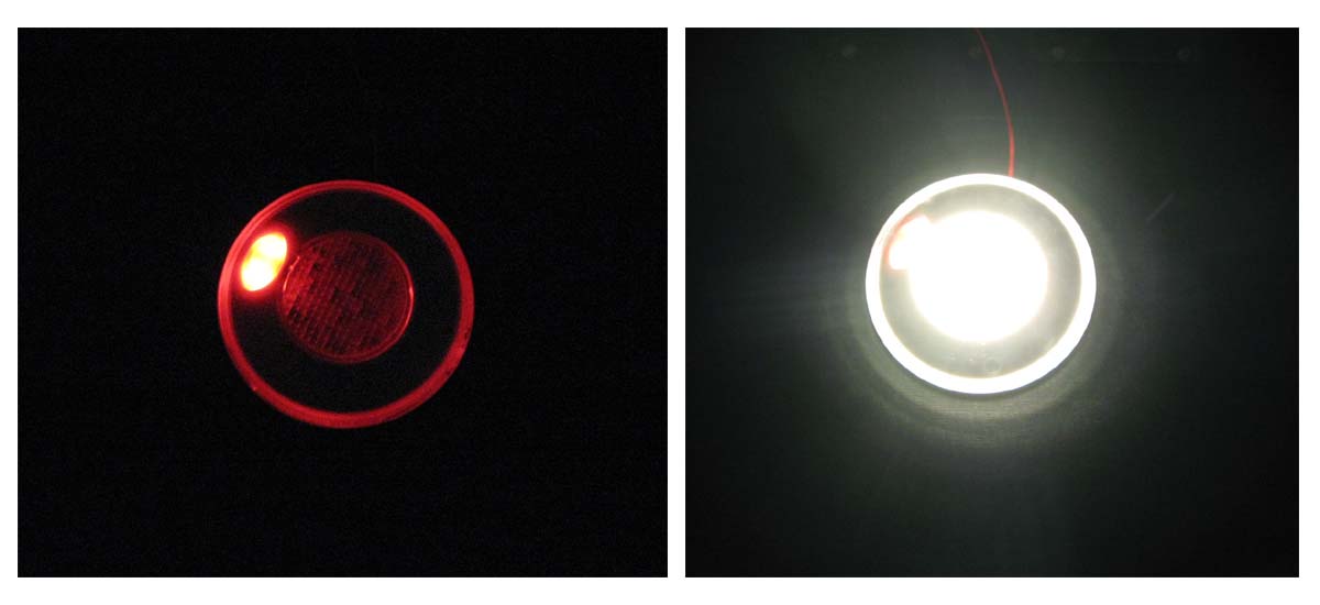 Interiörlampa Ø80mm – Night – Silver - Carlevel AB - Fordon och delar > Fordonsdelar > Belysning