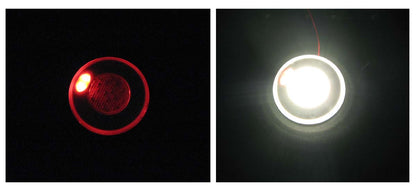 Interiörlampa Ø80mm – Night – Silver - Carlevel AB - Fordon och delar > Fordonsdelar > Belysning