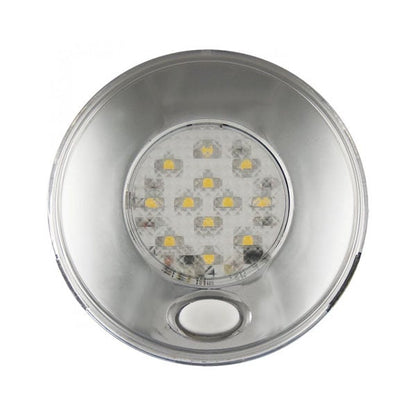 Interiörlampa Ø80mm – Night – Silver - Carlevel AB - Fordon och delar > Fordonsdelar > Belysning